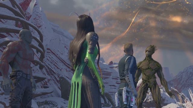 GUARDIANS OF THE GALAXY (PS5-4K-HDR) Walkthrough Gameplay Part 15 (HARD DIFFICULTY) смотреть онлайн