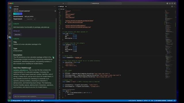 Pull Request Assistant - Prepare for your Code Review with CodiumAI [VSCode Extension] смотреть онлайн