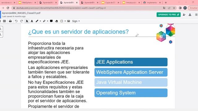 Java perl g1 2023- clase 2 parte b Servidor de aplicaciones WAS смотреть онлайн
