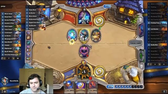 MEGA Windfury Hunter?! N'zoth Whirlwind Tempest Standard OTK Combo! | Hearthstone смотреть онлайн
