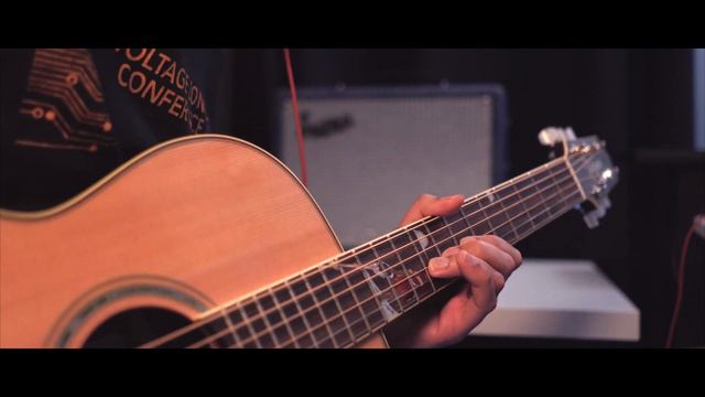 Acoustic Guitar Live Looping Jam смотреть онлайн