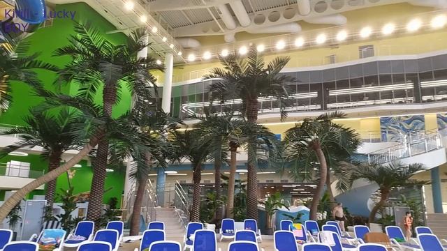 В Аквапарке как на МОРЕ !!! смотреть онлайн