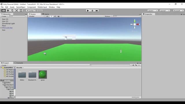 Unity Sci-Fi Fps Tutorial 1 Set Up And Crosshair смотреть онлайн