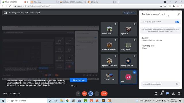 Buổi 3/5: ESP32 Client giao thức HTTP GET và tự viết WEB bằng PHP, HTML смотреть онлайн