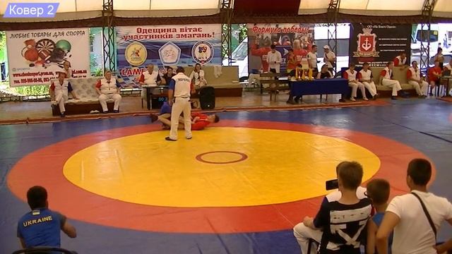 Самбо. Чемпионат Украины (U-14). Ковер 2. День второй смотреть онлайн