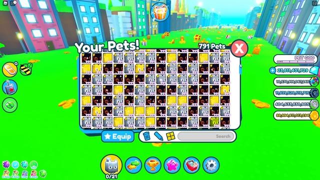 СТАЛ ТОП-1 МИРА В PET SIMULATOR X В РОБЛОКС? ROBLOX смотреть онлайн