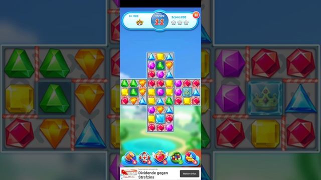 Jewel Crush ? - Jewels & Gems Match 3 Legend 2020 Level 485 ⭐ no Booster ? Android Gameplay ✅ смотреть онлайн