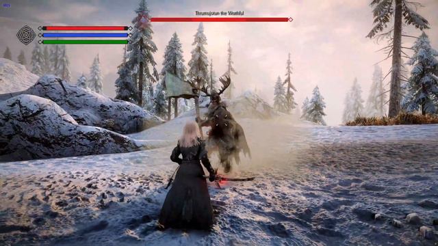 New Thunder Giant Boss in Skyrim смотреть онлайн