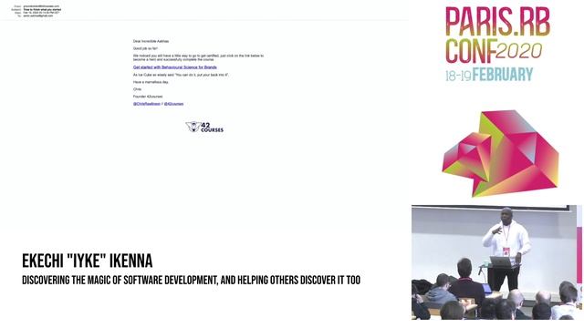 Ekechi “Iyke” Ikenna: Discovering the magic of Software development, and helping others discover it смотреть онлайн