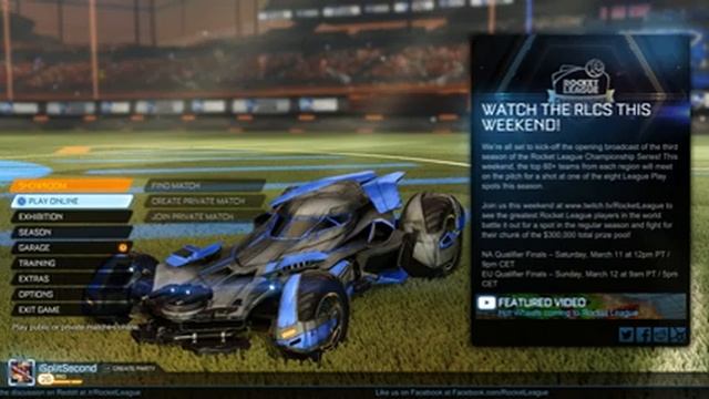 Rocket League Gameplay смотреть онлайн