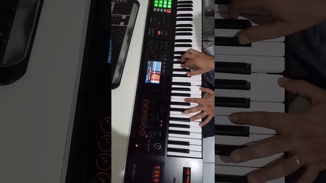 ROLAND FA06 -TAKE ON ME- Aha смотреть онлайн