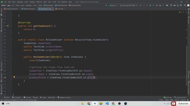 Retrieve Images From Firebase - User App //Food Delivery App смотреть онлайн
