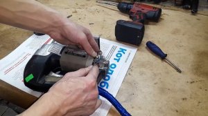 Замена щёток лобзик Интерскол МП - 100/700Э