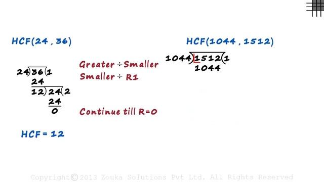 What is the Continuous Division Method for finding the HCF? | Don't Memorise смотреть онлайн