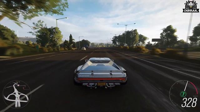 Forza Horizon 4 - Cyberpunk 2077 Quadra V-Tech | Gameplay смотреть онлайн