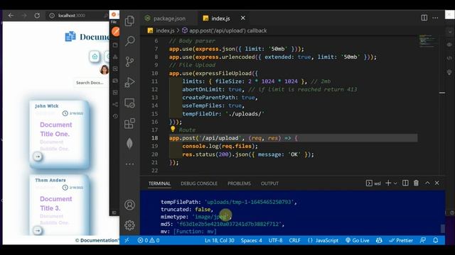 Nodejs Expressjs File Upload Easy and Fast (no multer)?. смотреть онлайн
