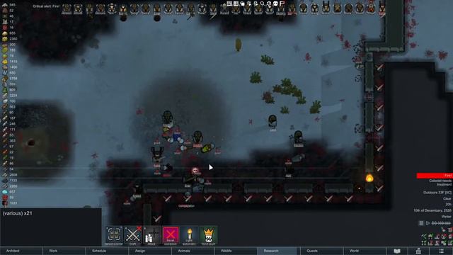 [66] RimWorld - Raids - Warhammer Dwarf Fortress смотреть онлайн