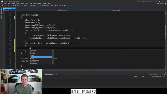 Unity Tutorial for Beginners: Tic Tac Toe - On Click Part 2 (Lesson 4) смотреть онлайн