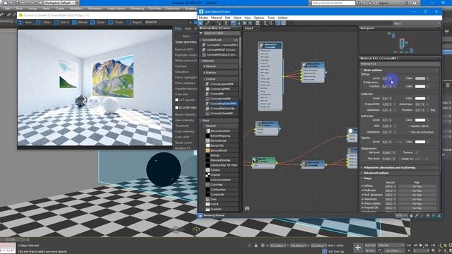 Фон за окном в Corona Renderer 3Ds Max | Задний план | Бэкграунд смотреть онлайн