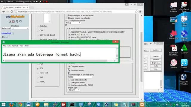 TUTORIAL MYSQL - CARA BACKUP DATABASE MYSQL VIA XAMPP смотреть онлайн