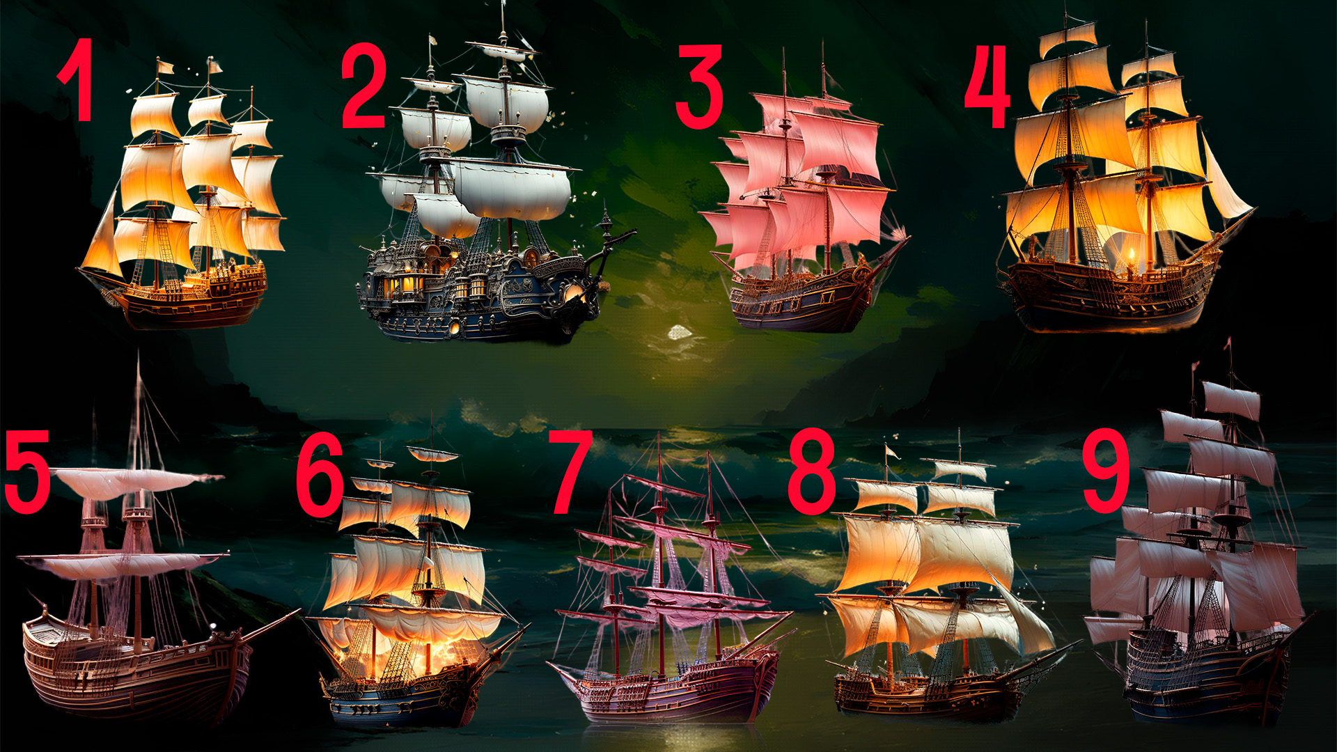 Откройте завесу тайн! Выберите ТРИ корабля и узнайте, куда вас принесет жизненное путешествие! смотреть онлайн