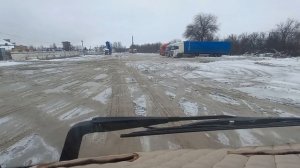 работа на тонаре:выгрузка тонара в мороз.опускаем диодные фары