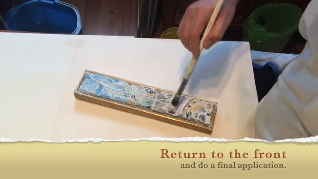 Mosaic Workshop Grouting Video смотреть онлайн