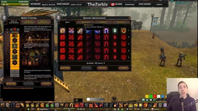 Mastery + Tactics + Renown Tutorial - Warhammer Online: Return of Reckoning смотреть онлайн