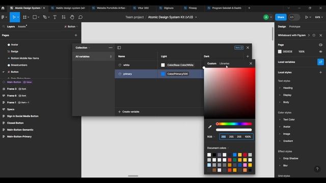 Membuat Mode di Variable Figma #figma смотреть онлайн