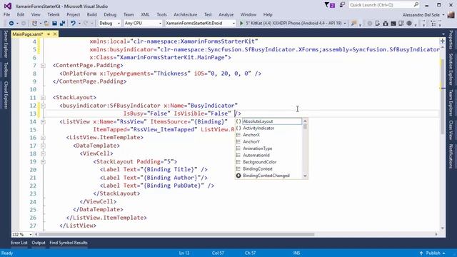 Xamarin Forms Use the BusyIndicator from Syncfusion смотреть онлайн