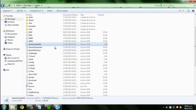 Como crear una pagina web de conquista server priv 57XX смотреть онлайн