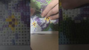 делаю алмазную мозаику. #алмазная_мозаика #как_собирать_алмазную_мозайку.Лайвхаки для алмазки.