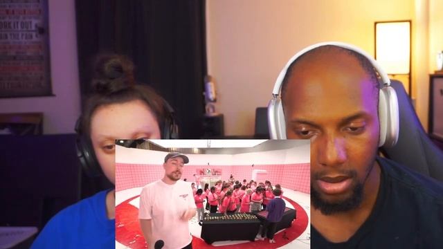 100 Girls Vs 100 Boys For $500,000 - Mr. Beast (Reaction) смотреть онлайн