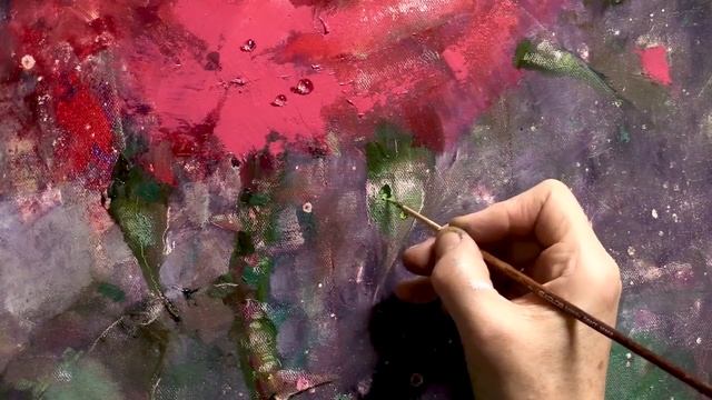 Как мы дописывали картину с Розой - добавили капельки Росы смотреть онлайн