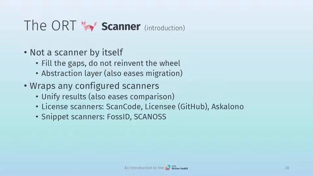 Big Techday 22: An Introduction to the OSS Review Toolkit [EN] - Sebastian Schuberth, Bosch.io смотреть онлайн