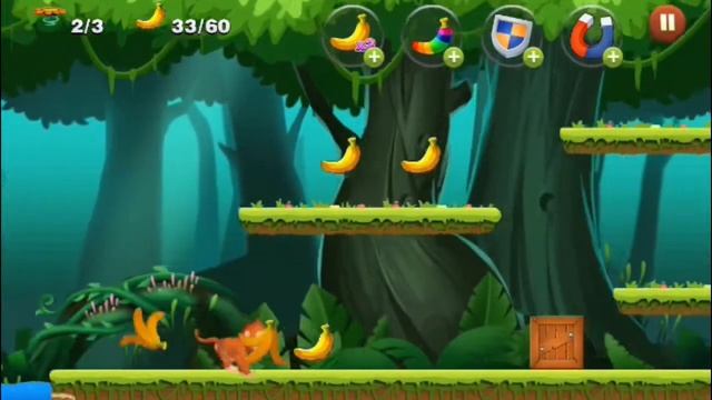 Jungle Monkey Run Full Game смотреть онлайн