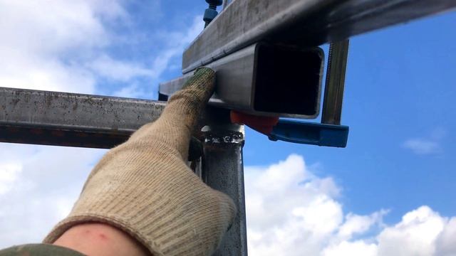 Как сварить профильную трубу смотреть онлайн