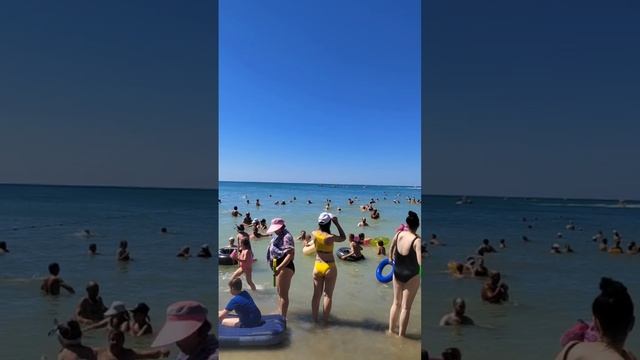 Архипо-Осиповка 30 июля 2023 года ?️ Обстановка на пляже ?️ смотреть онлайн