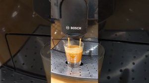 Кофемашина BOSCH BENVENUTO CLASSIC  демонстрация работы