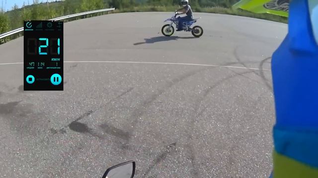 Максимальная скорость топового ПИТБАЙКА на двигателе ZONGSHEN 190 смотреть онлайн