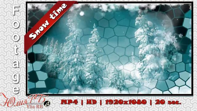 Футажи - Снежная пора | Footage - Snow time смотреть онлайн