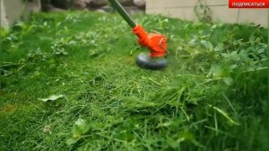 ✅АККУМУЛЯТОРНЫЙ ТРИММЕР ДЛЯ ТРАВЫ 21V Drillpro С ДВУСТОРОННИМИ КОЛЕСАМИ МОЩНОСТЬ 900Вт #триммер