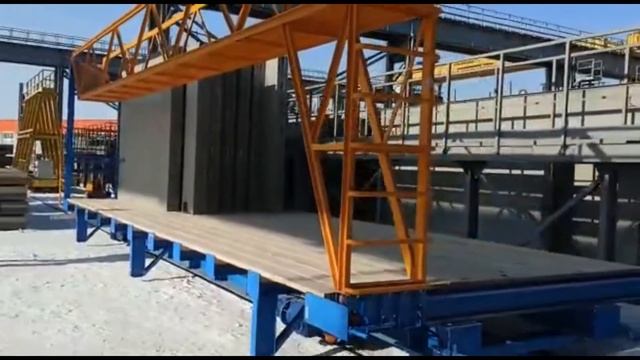 Тележки вывоза готовой продукции в ДСК 
