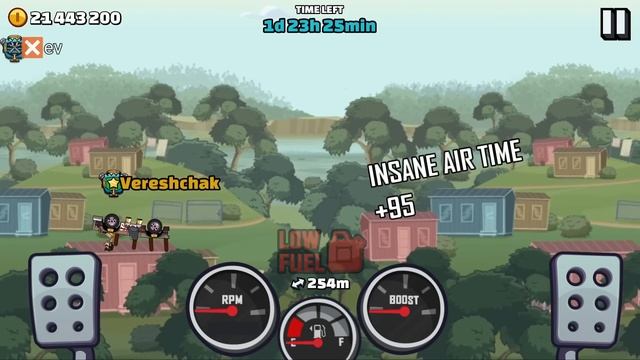 Hill Climb Racing 2 - 38899 points in BILL OUT OF HECK Team Event смотреть онлайн