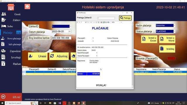 Hotel Management System in C-Sharp (C# .NET, MySQL, Visual Studio) смотреть онлайн