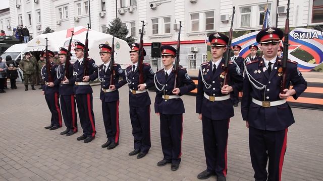 Спецпоезд Минобороны с трофеями СВО в Ростове-на-Дону 3 03 2024г. смотреть онлайн