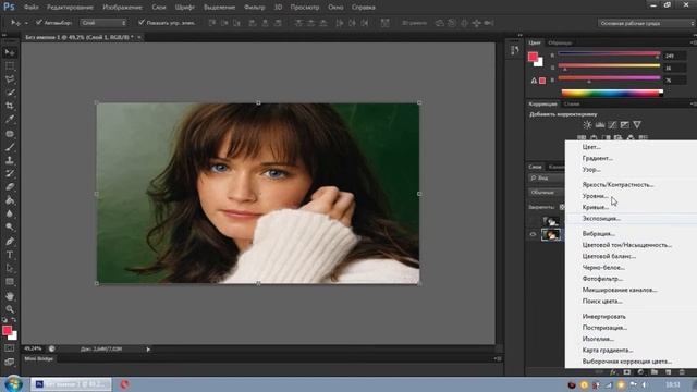 черно белое фото в фотошопе , быстро !!) смотреть онлайн
