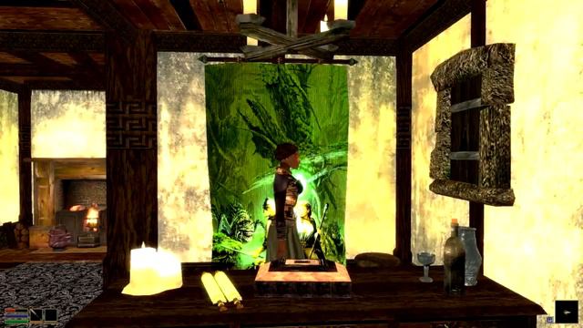 The Elder Scrolls Morrowind с улучшенной графикой смотреть онлайн