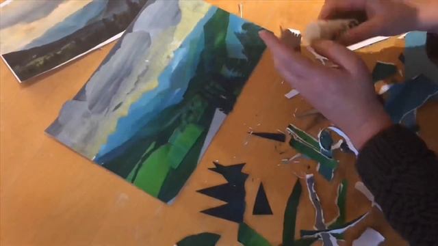 How to Create a Landscape Collage смотреть онлайн