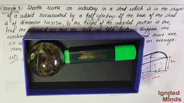 Class 10th Maths Chapter 13 | Volume of Combined Solids | Example 5, 6, 7 | Surface Areas & Volumes смотреть онлайн